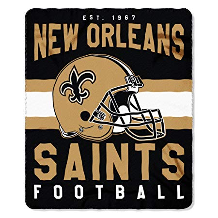 The Northwest Company Officially Licensed NFL Singular Fleece Throw Blanket, 50" x 60"