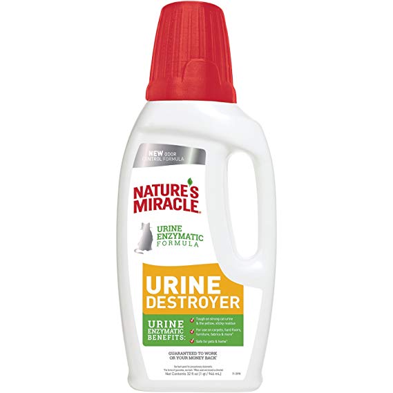 Nature's Miracle Urine Destroyer - Just for Cats Urine Enzyme Cleaner