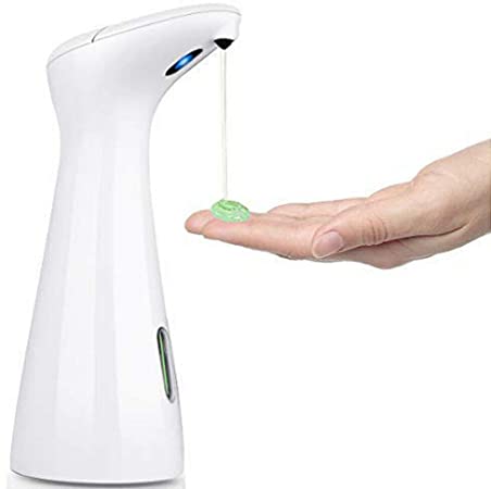 YUNLIN Automatic Soap Dispenser - Touchless Hands Free Soap Pump Liquid Dispenser with 0.26s Infrared Motion Sensor,Hand Soap Dispenser for Bathroom or Kitchen, 2020-New Version