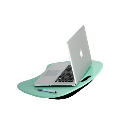 Honey-Can-Do TBL-03540 Portable Laptop Lap Desk with Handle Mint 23 L x 16 W x 25 H