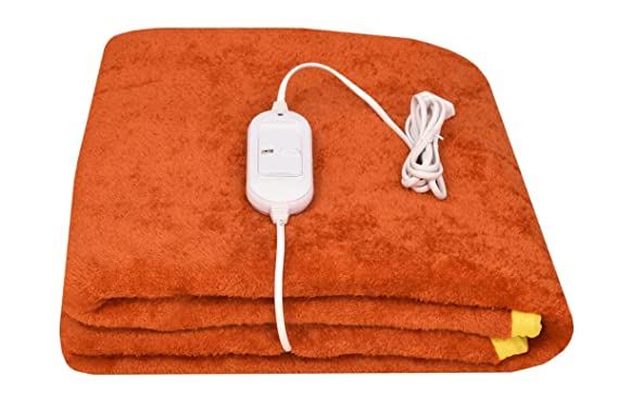 Utopia Bedding Polyester Shock Proof and Heating Electric Single Bed Warmer (30in x 60in) by Arcova Home (Jcolor) Z02