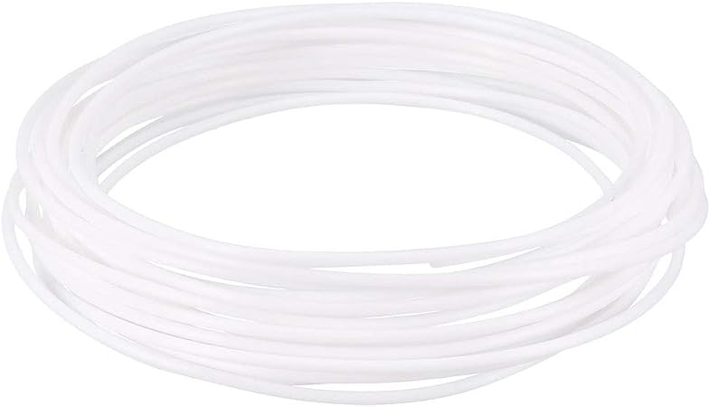 uxcell 3D Pen Filament Refills,16Ft,1.75mm PLA Filament Refills,Dimensional Accuracy  /- 0.02mm,for 3D Printer,White