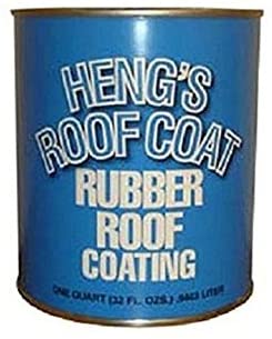 Heng's 16-46032 Coating Rubber Roof Qt