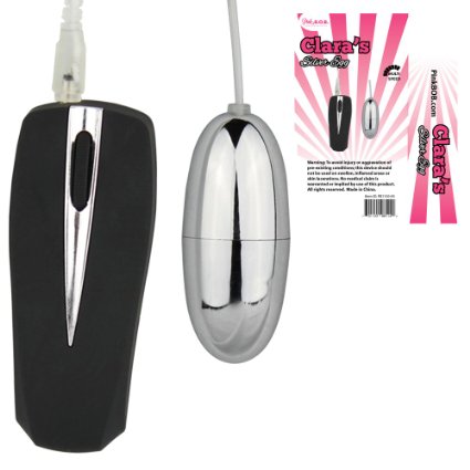 Silver Vibrating Bullet Sex Toy - Multi-speed Personal Vibrator - 30 Day No-Risk Money-Back Guarantee!!!