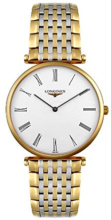 Longines L47092117 La Grand Classic in Steel and 18k Gold Ultra Thin Men's Watch