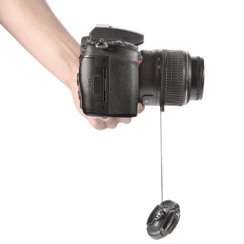 NEEWER Lens Cap Keeper Holder for Canon Nikon Sony Pentax Fuji and all other SLR DSLR Cameras and Video Cameras