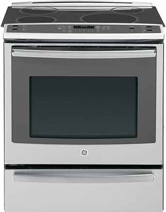 GE PHS920SFSS Profile 30" Stainless Steel Electric Slide-In Induction Range - Convection