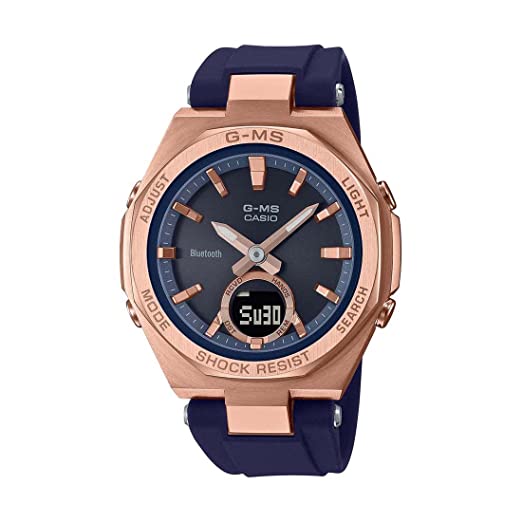 Casio Analog-Digital Blue Dial Women's Watch-MSG-B100G-2ADR