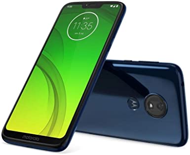 Moto G7 Power (64GB,4GB) 6.2", Snapdragon 632, (GSM Only) Dual SIM Factory Unlocked Global 4G LTE (T-Mobile, AT&T, Metro, Straight Talk) International Model XT1955-4 (Blue)