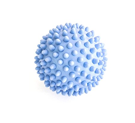 Sport2People Premium Spiky Massage Ball Roller Must Have Physical Therapy Equipment for Relaxation - Foot, Arm, Back, Plantar Fasciitis Pain Relief - All Natural Rubber - Choose Soft, Medium or Firm