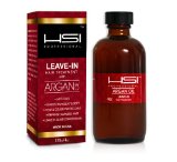 HSI PROFESSIONAL Argan Oil LEAVE IN CONDITIONER flat iron thermal protector leaves hair silky and shiny 2oz BOTTLE