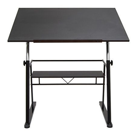 STUDIO DESIGNS Zenith Drafting Table in Black 13340