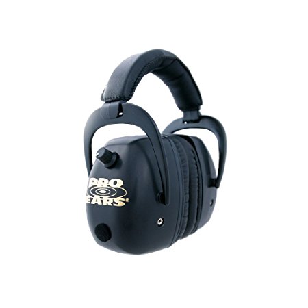 Pro Ears -  Pro Mag Gold - Electronic Hearing Protection and Amplification - NRR 30 - Shooting Range Ear Muffs