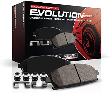 Power Stop (Z23-834) Z23 Evolution Sport Brake Pads, Rear