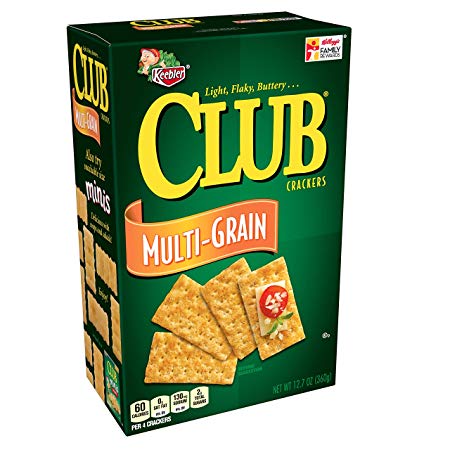 Keebler Club Crackers, Multi-Grain, 12.7 oz Box