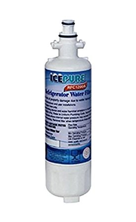 IcePure RWF1200A/RFC1200A Compatible Water Filter For LG , Kenmore ADQ36006102