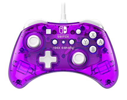 PDP Rock Candy Mini Wired Controller for Nintendo Switch, Cosmoberry, 500-181-NA-PR - Nintendo Switch