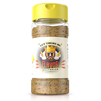 Flavor God #1 Best-Selling, Lemon Garlic Seasoning, 1 Bottle, 5 oz