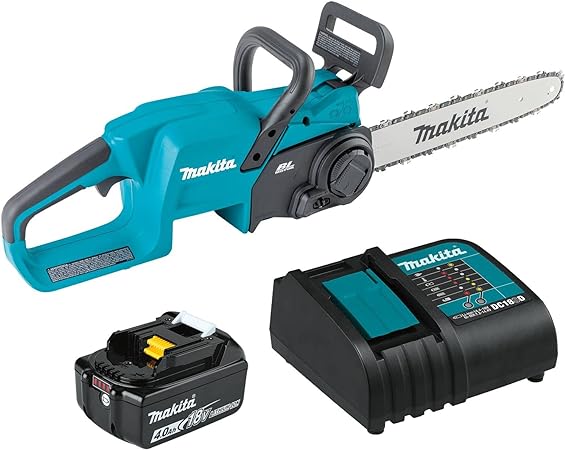 Makita XCU11SM1 18V LXT® Lithium-Ion Brushless Cordless 14" Chain Saw Kit (4.0Ah)