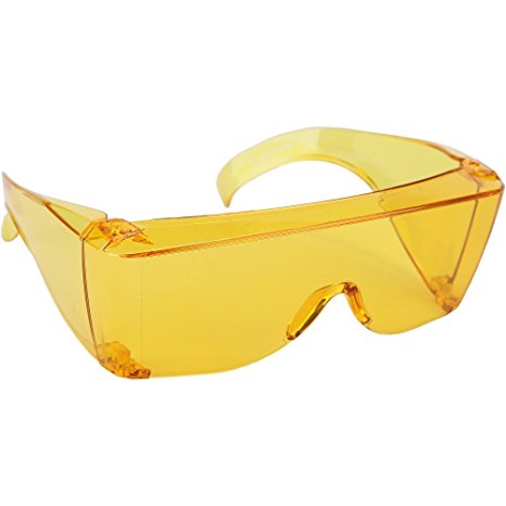 Home-X Wrap Around Yellow Sunglasses