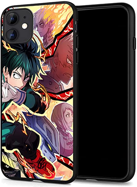 Lisa iPhone 11 Case Anime Comic Series Protection Cover Back Case for iPhone 11 (My-Hero-Academia 2)