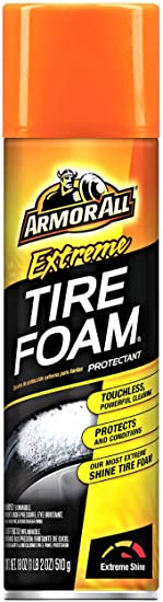 Armor All 18930 Extreme Tire Foam Spray Bottle Cleaner for Cars, Truck, Motorcycle