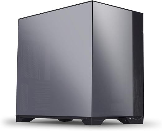 Lian Li O11 Vision Chrome Aluminum/Steel/Mirror Tempered Glass ATX Mid Tower Computer Case - Chrome - O11VC.US