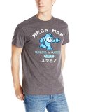 Mens Mega Man Running and Gunning Since 1987 Vintage T-Shirt