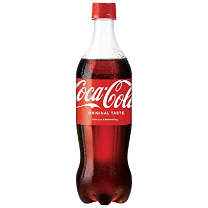 Coca-Cola Original Taste Soft Drink PET Bottle, 750 ml