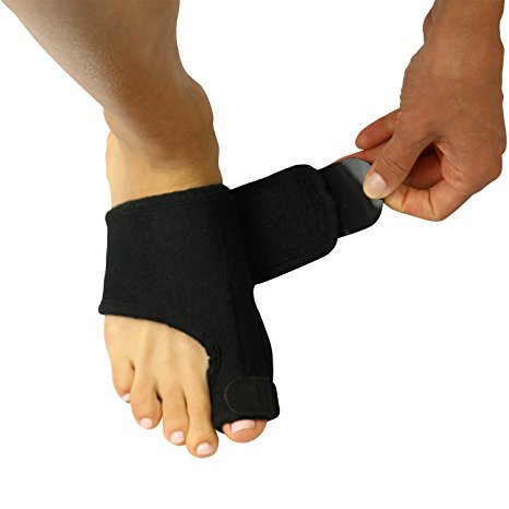 Bunion Splint by Vive [Pair] - Toe Straightener & Corrector Brace Pad for Hallux Valgus Pain Relief - Night Time Support for Men & Women