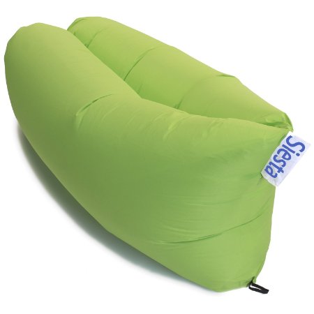 The Original Inflatable Air Lounger by HelloSiesta - Inflates in Seconds - Comfort Anywhere You Go