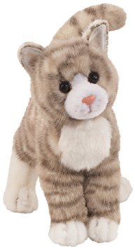 Douglas Toys Zipper Grey Tabby