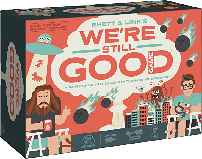 Rhett & Link, We’re Still Good Party Card Game Comedy YouTube Good Mythical Morning Funny Interesting Board Game, for Adults & Teens Ages 16 and up