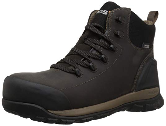 Bogs Men's Foundation Leather Waterproof Mid CT Industrial Boot