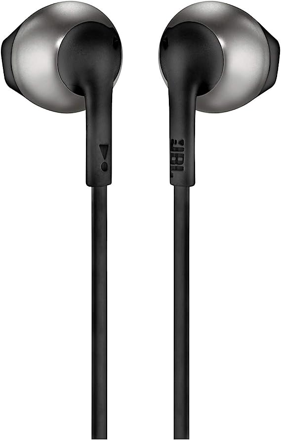 JBL TUNE 205 - In-Ear Headphone with One-Button Remote/Mic - Black