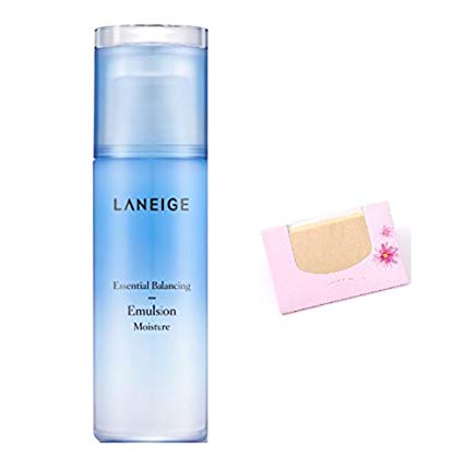 Laneige Essential Balancing Emulsion Moisture 120ml   SoltreeBundle Natural Hemp Paper 50pcs