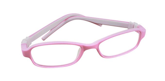 Deding Kids Optical Eyeglasses No Screw Bendable with Stringa and Case ,Children Tr90&silicone Safe Flexible Glasses Frame