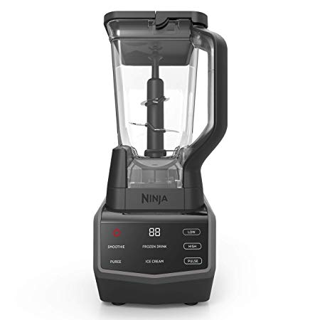 Ninja Smart Screen Blender with 1000-Watt Base, 4-Auto-iQ Programs, Touchscreen Display, Total Crushing Pitcher, Recipe Book (CT650), Black