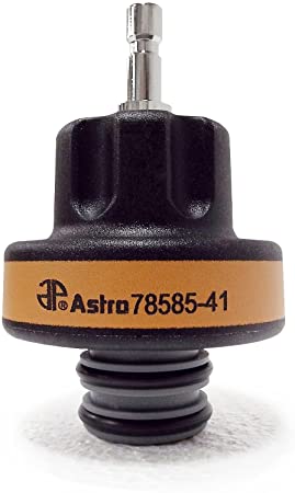 Astro Pneumatic Tool 7858541 Number-41 Radiator Test Cap for Late GM and Ford