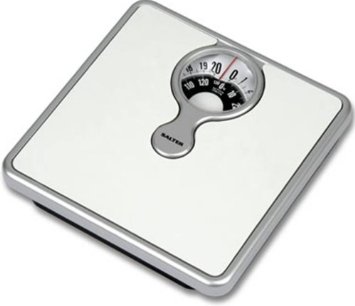 Salter 484WHDR Mechanical Bathroom Scale with Magnifying Lens