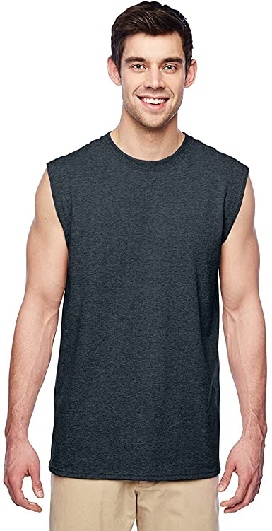 Jerzees 29SR Men's Sleeveless Shooter T-Shirt