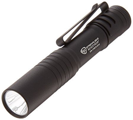 Streamlight 66318 MicroStream Ultra-compact Aluminum body Flashlight with AAA Alkaline Battery