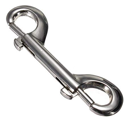 Stainless Steel Marine Grade Double Ended Bolt Snap Hook Silver Color ,Choose From 3 Sizes: 3-1/2',4",4-5/8" (3-1/2")