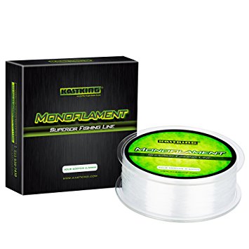 KastKing Premium Monofilament Fishing Line - Superior Mono Nylon Material - Paralleled Roll Track Design – Tournament Grade – Strong, Abrasion Resistant Mono Line for Saltwater