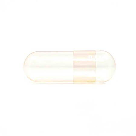 Capsuline Clear Gelatin Empty Capsules Size 0 1000 Count