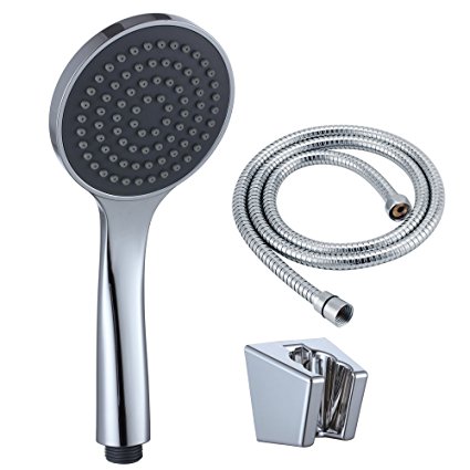KES LP105 Bathroom Handheld Shower Head with Extra Long Hose and Bracket Holder, Chrome