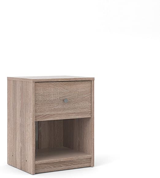 Tvilum 1 Drawer Nightstand, Truffle