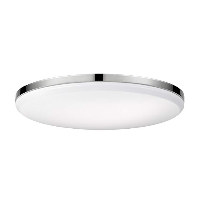 Globe Electric 65584 Ellington LED Integrated Flush Mount Ceiling Light Finish