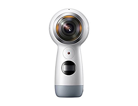 Samsung Gear 360 (2017 Edition) Spherical Cam 360 degree 4K Camera SM-C210 for Galaxy S6, S6 edge, S6 edge  , Note5, S7, S7 edge, S8, S8  , A5 (2017)  (International Version)