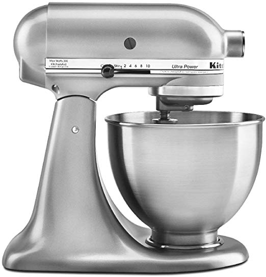 KitchenAid KSM95CU Ultra Power Series Contour Silver 4.5 Quart Tilt Head Stand Mixer